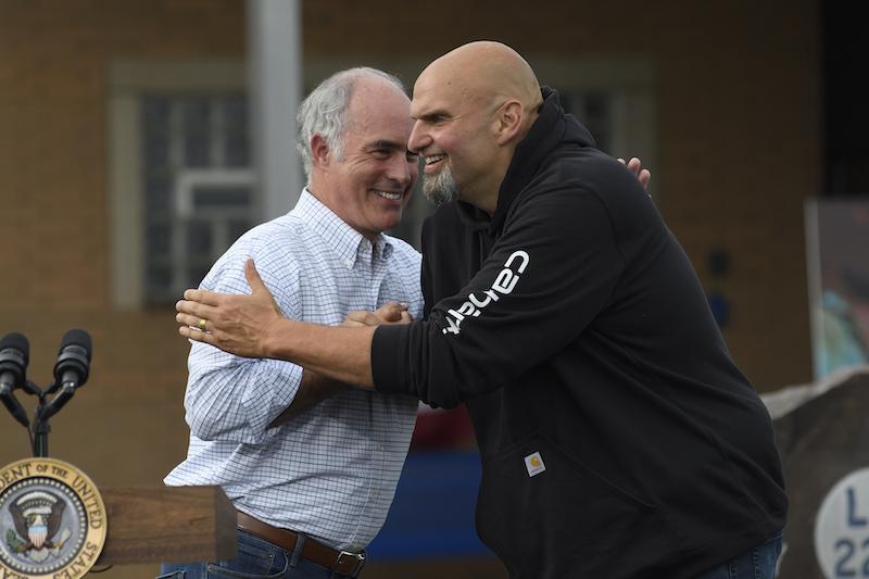 Bob Casey and John Fetterman