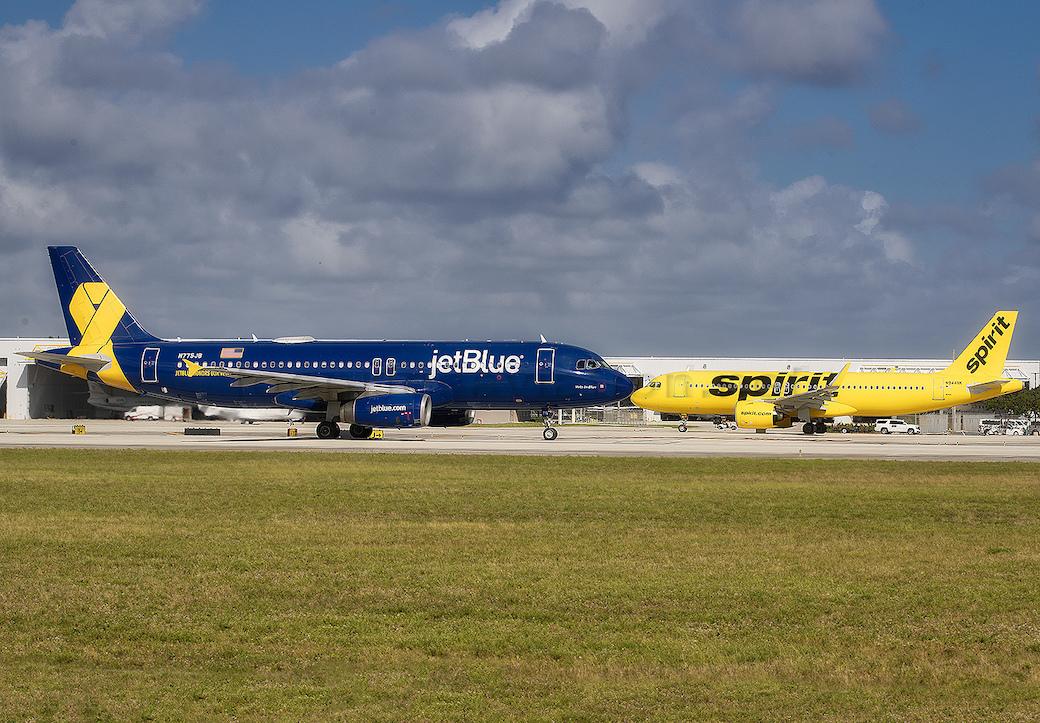 JetBlue Airways and Spirit Airlines