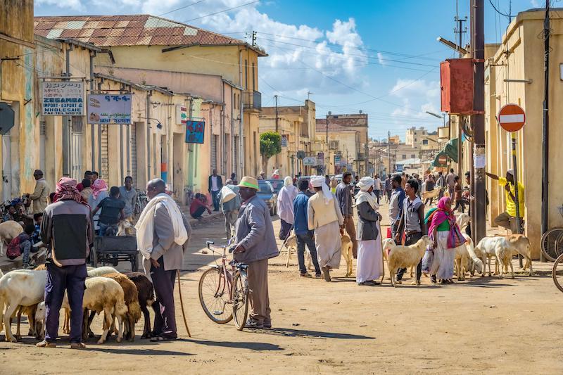 market in asmara