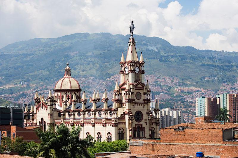 church in Medellin Colombia