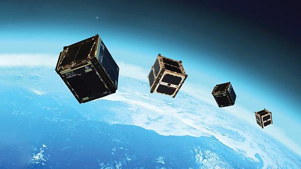 cubesats in space