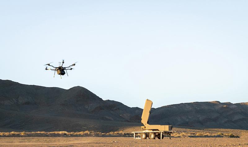 The Epirus Leonidas high-power microwave counter UAS system