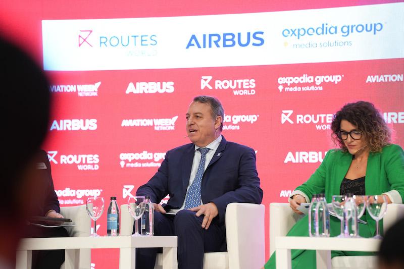 Luis Felipe de Oliveira at Routes World 2023 in October