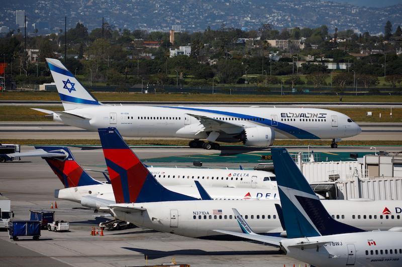 delta el al jets on tarmac