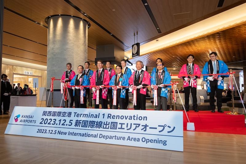 opening ceremony of new Osaka Kansai terminal