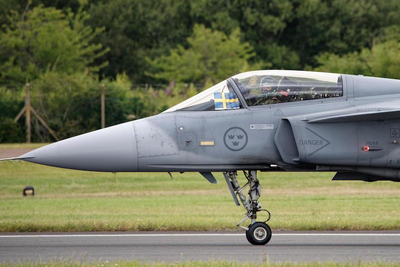 swedish saab gripen 