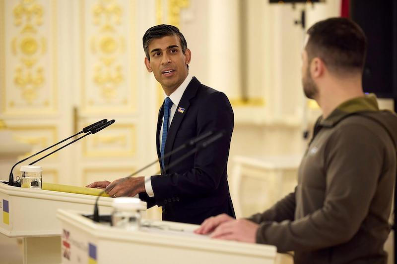 rishi sunak in Kyiv