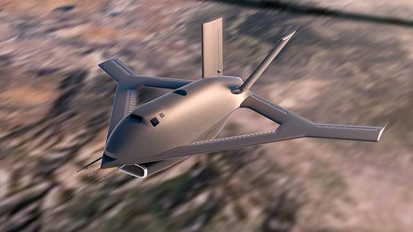 X-65 CRANE demonstrator concept