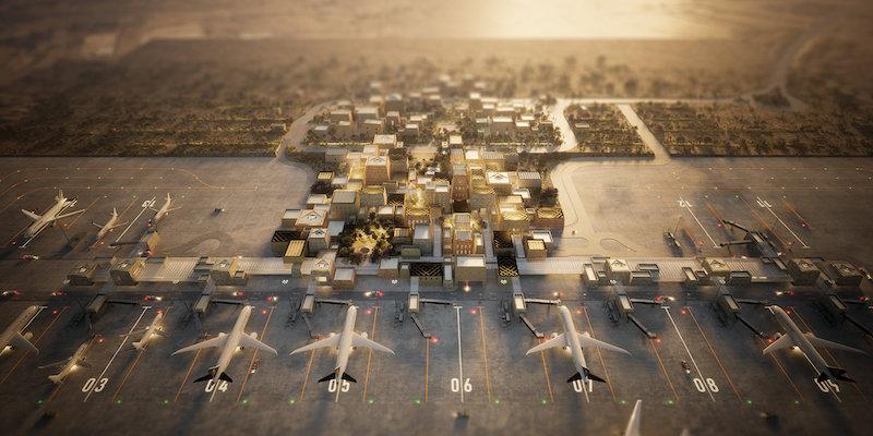 design image Abha Airport new terminal