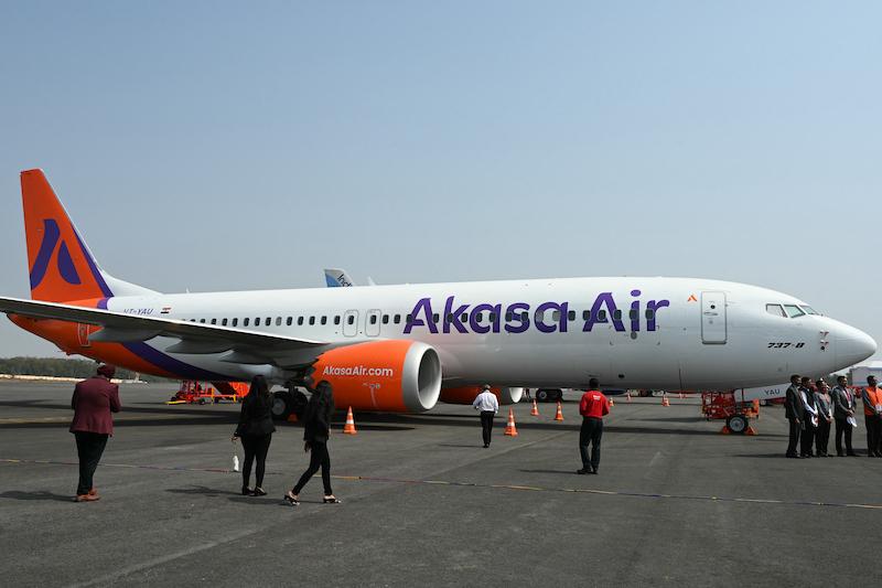 akasa air 737-8