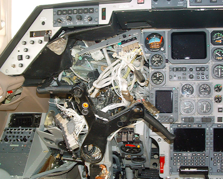 Hawker Instrument Panel