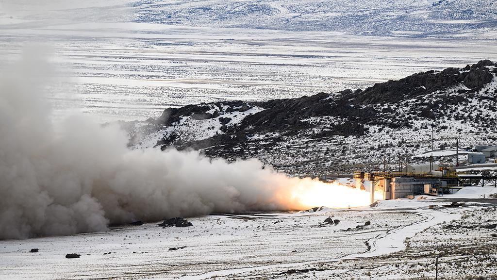 Northrop Grumman Sentinel test firing