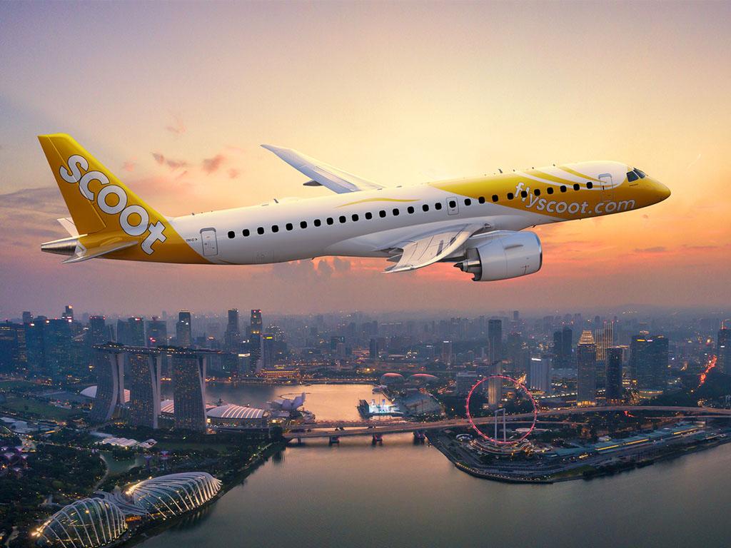 Scoot aircraft