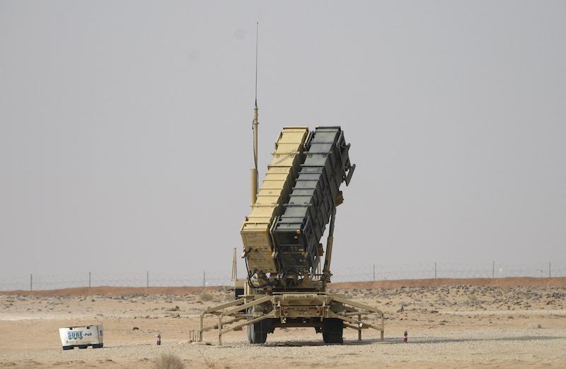 patriot battery in Saudi Arabia