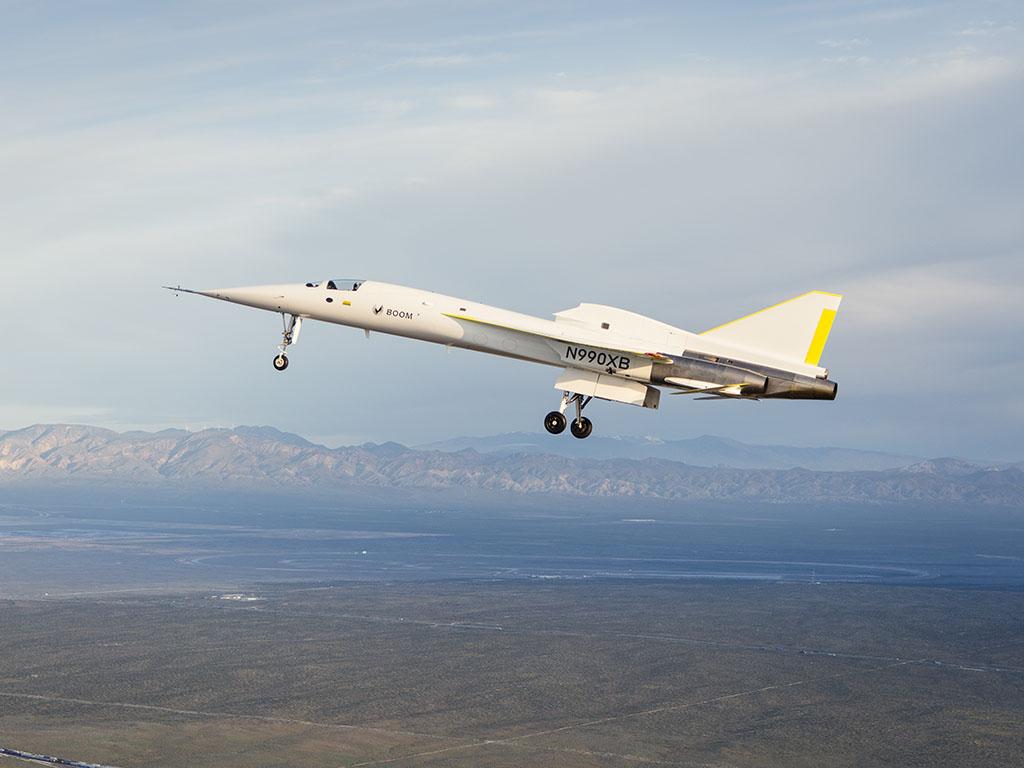 Boom Supersonic XB-1 takes flight