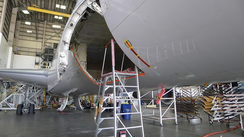 aircraft engine repair station