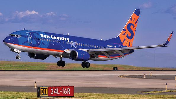 Sun Country aircraft 