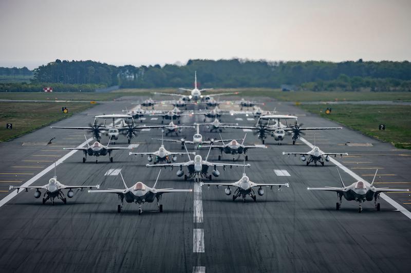 USAF, JASDF aircraft exercise at Misawa AB