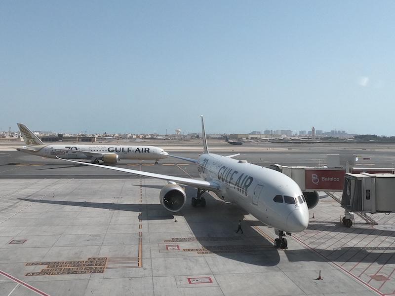 gulf air jets Bahrain airport