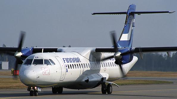 Finnair aircraft on tarmac