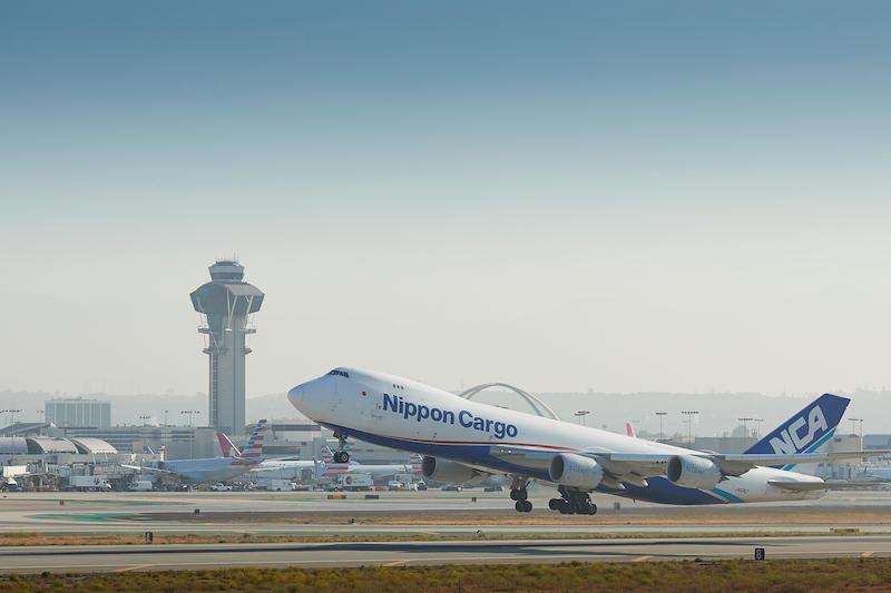 NCA cargo plane on tarmac