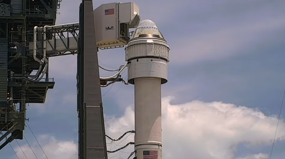 Boeing Starliner atop ULA Atlas V