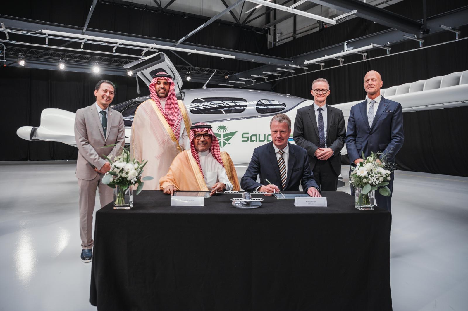 Saudia Lilium signing ceremony