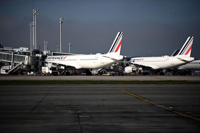 air france jets on tarmac