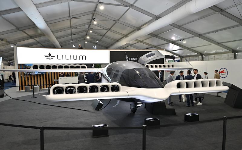 lilium jet at farnborough