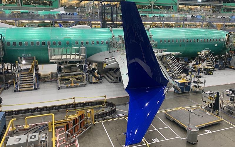 737 MAX production