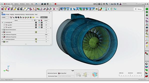 MSC Nastran structural analysis