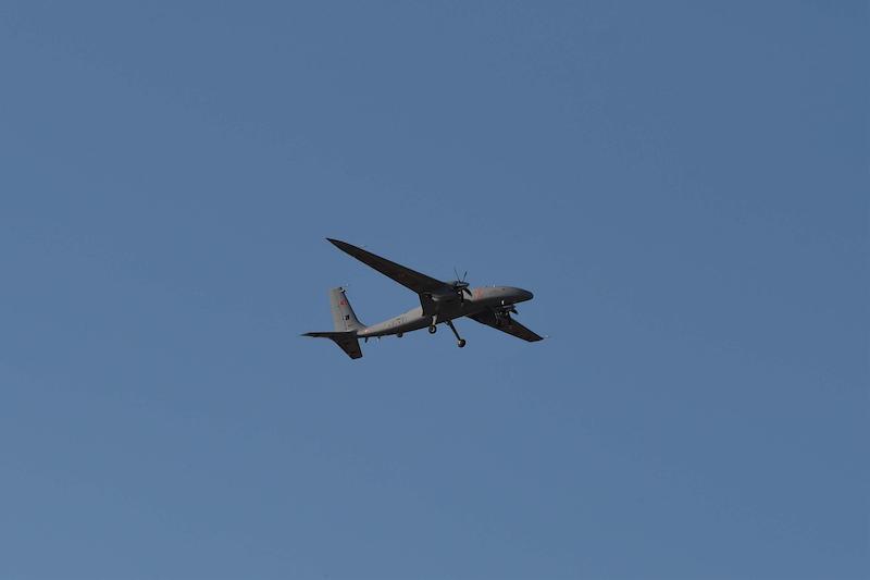 first flight of baykar bayraktar akinci UAS