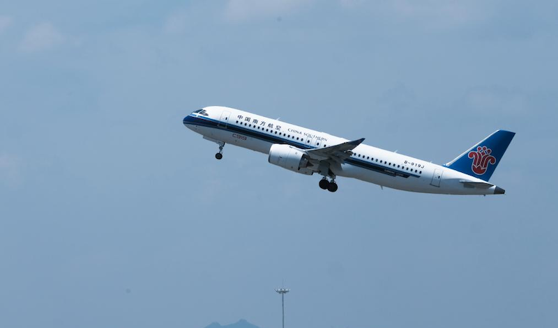 c919 china southern maiden flight