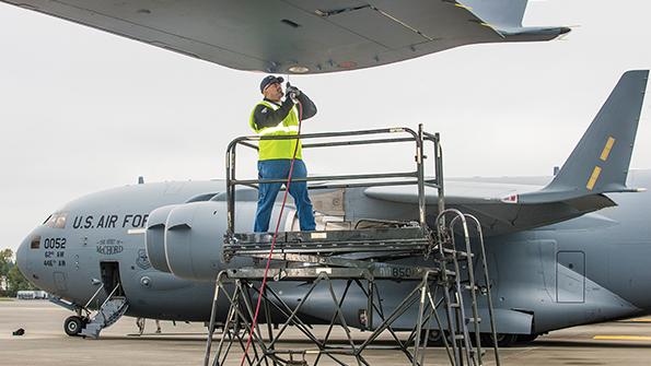 Boeing maintenance worker