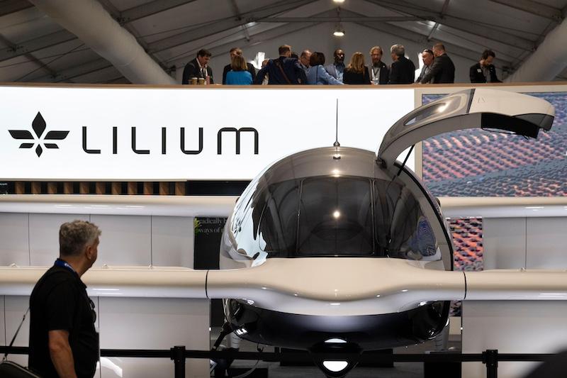 Lilium Jet at Farnborough Airshow 2024