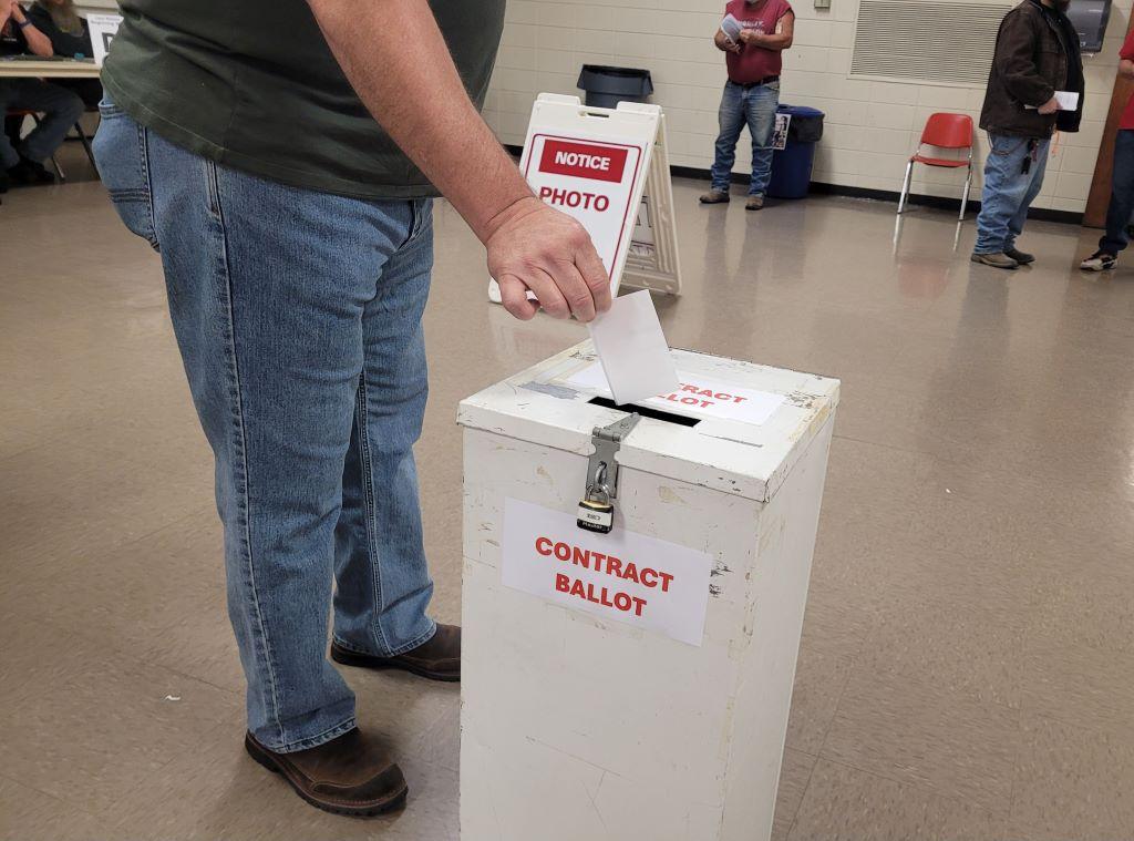 machinist casting ballot