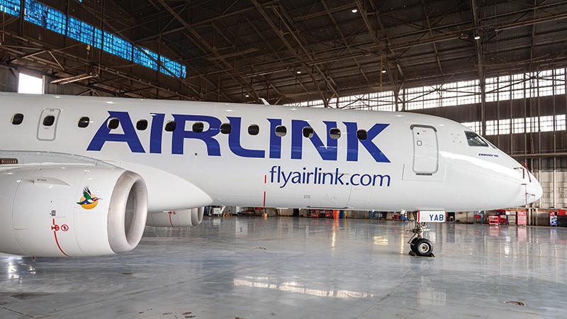 Airlink E175 aircraft 