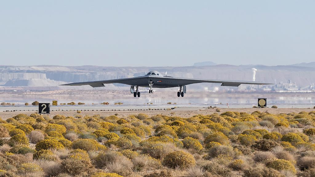 B-21 in flight