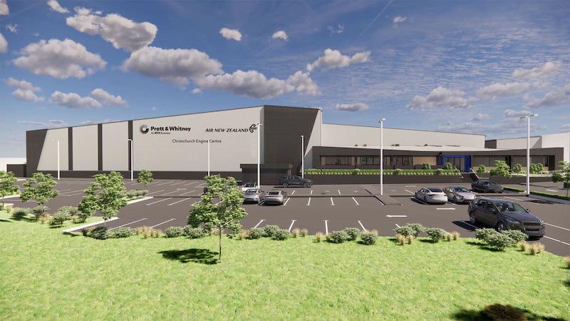 rendering of new christchurch engine centre