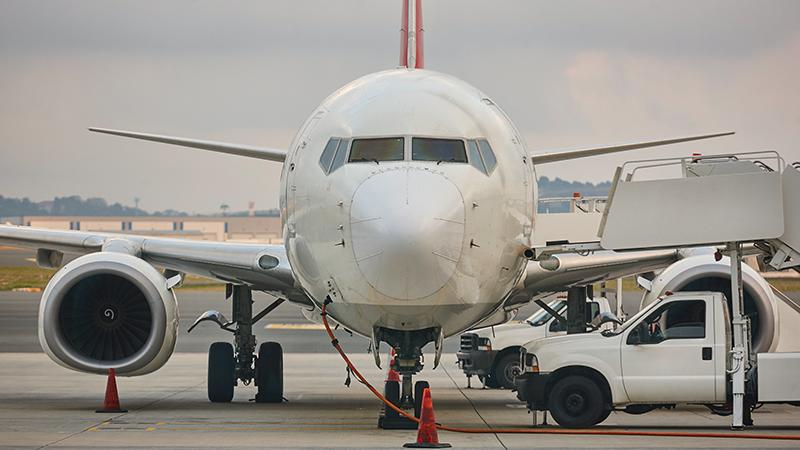 aircraft on tarmac