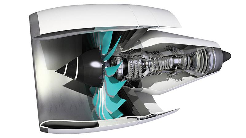 Rolls-Royce Clean Aviation’s Heaven research initiative single-aisle version of the UltraFan