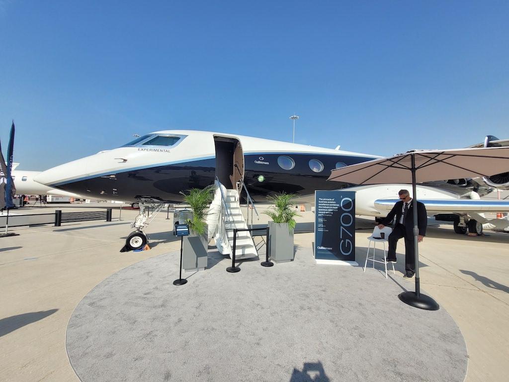 Gulfstream G700 at MEBAA 2024