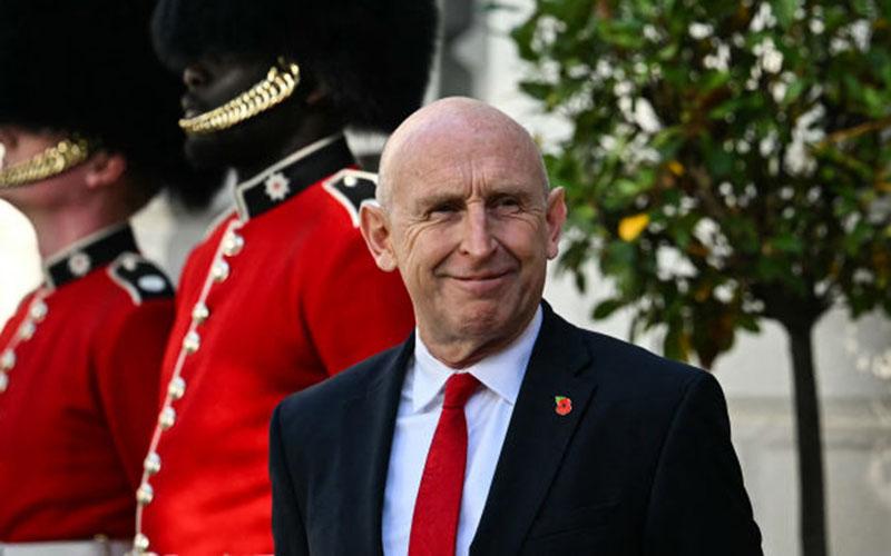 British Defense Secretary John Healey