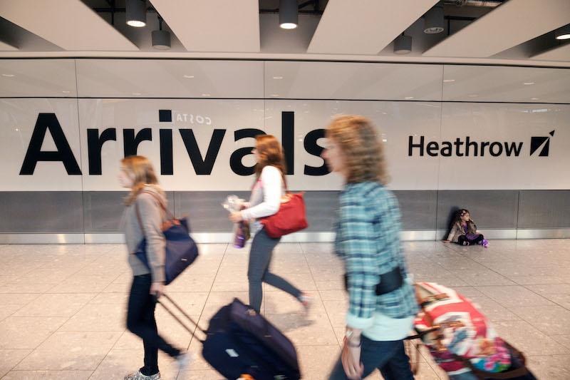 passengers at heathrow