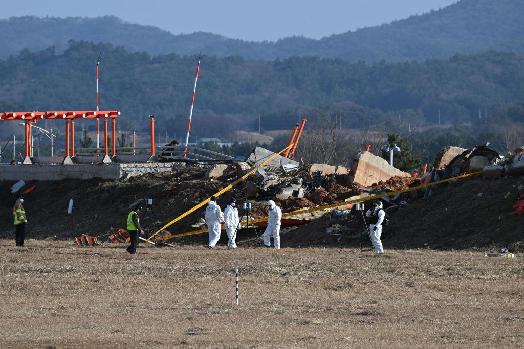 Muan crash site