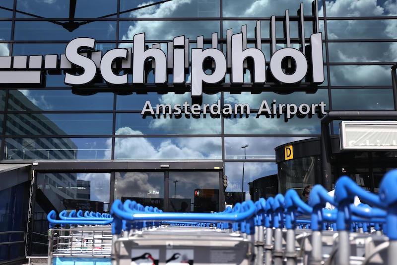 schiphol airport sign