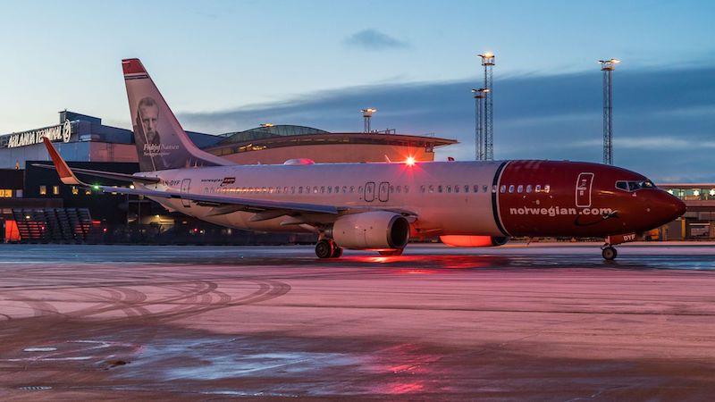 norwegian jet at arlanda