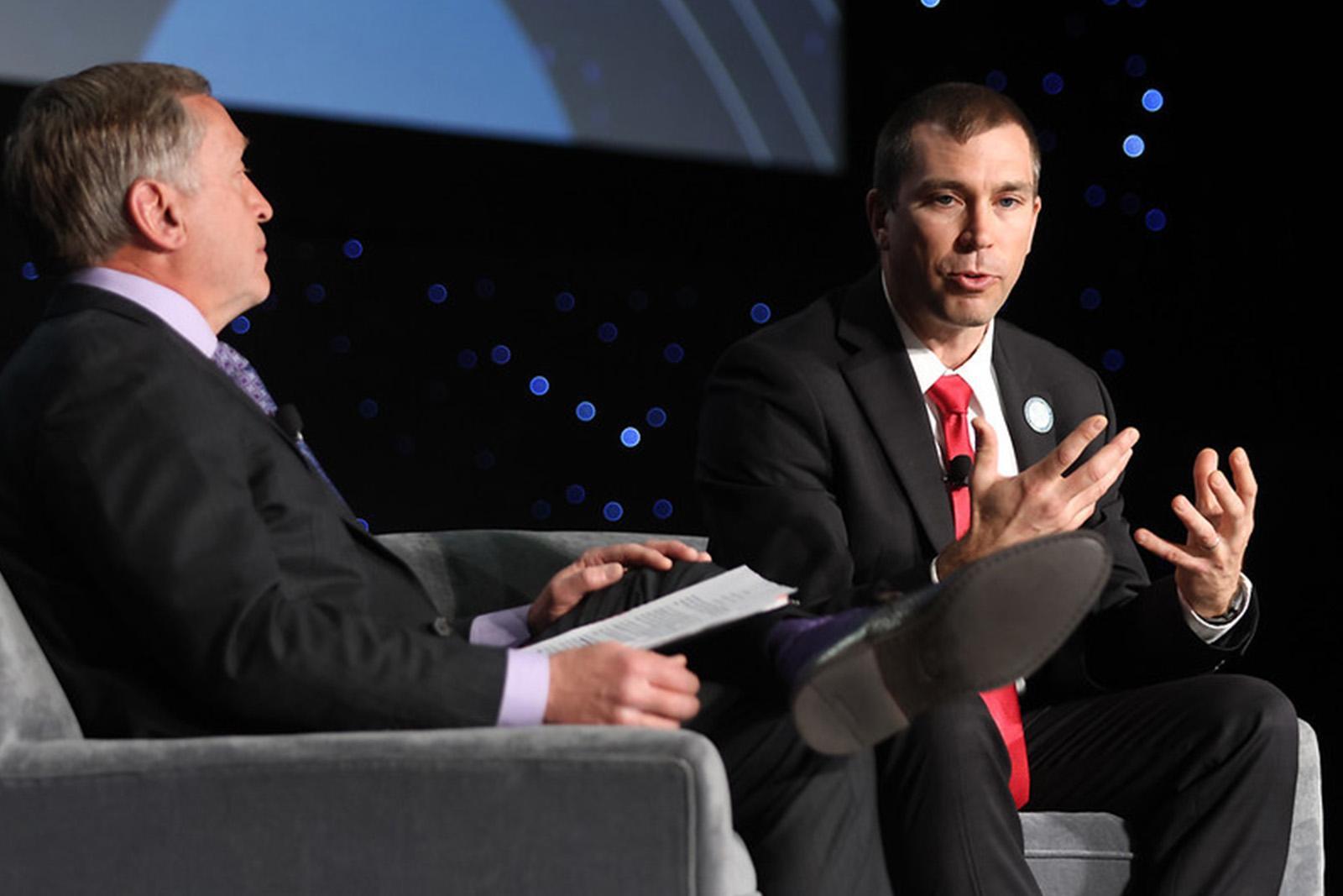 Space Development Agency DerekTournear (right)