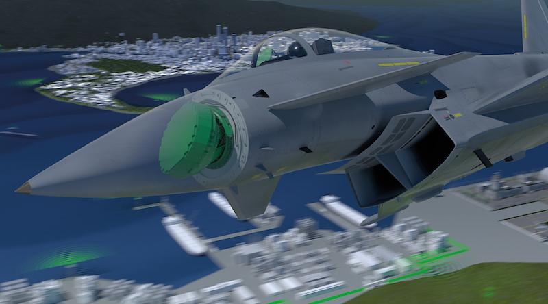 eurofighter radar rendering hensoldt