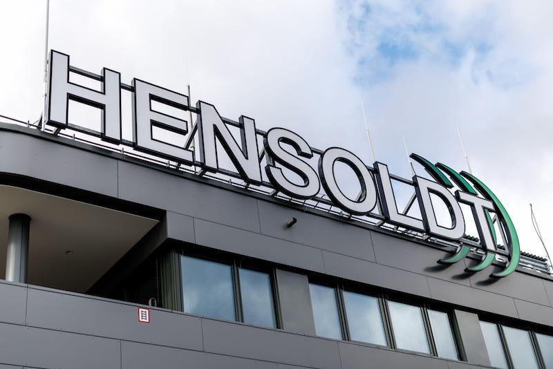 hensoldt logo on building